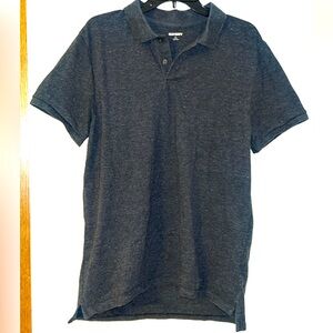 Men’s large heather gray old navy polo